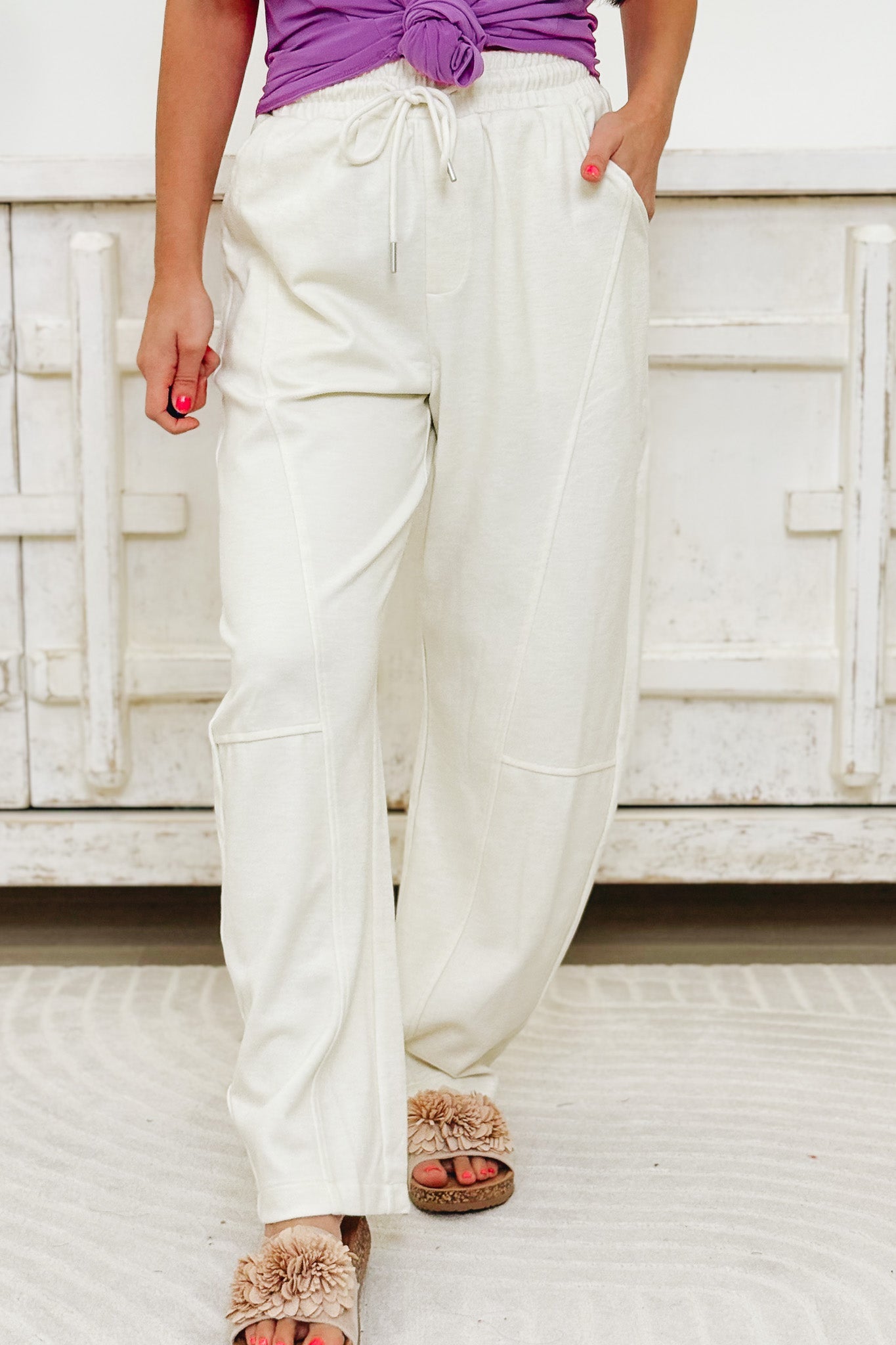 Versatile Ambitions Pants - Cream
