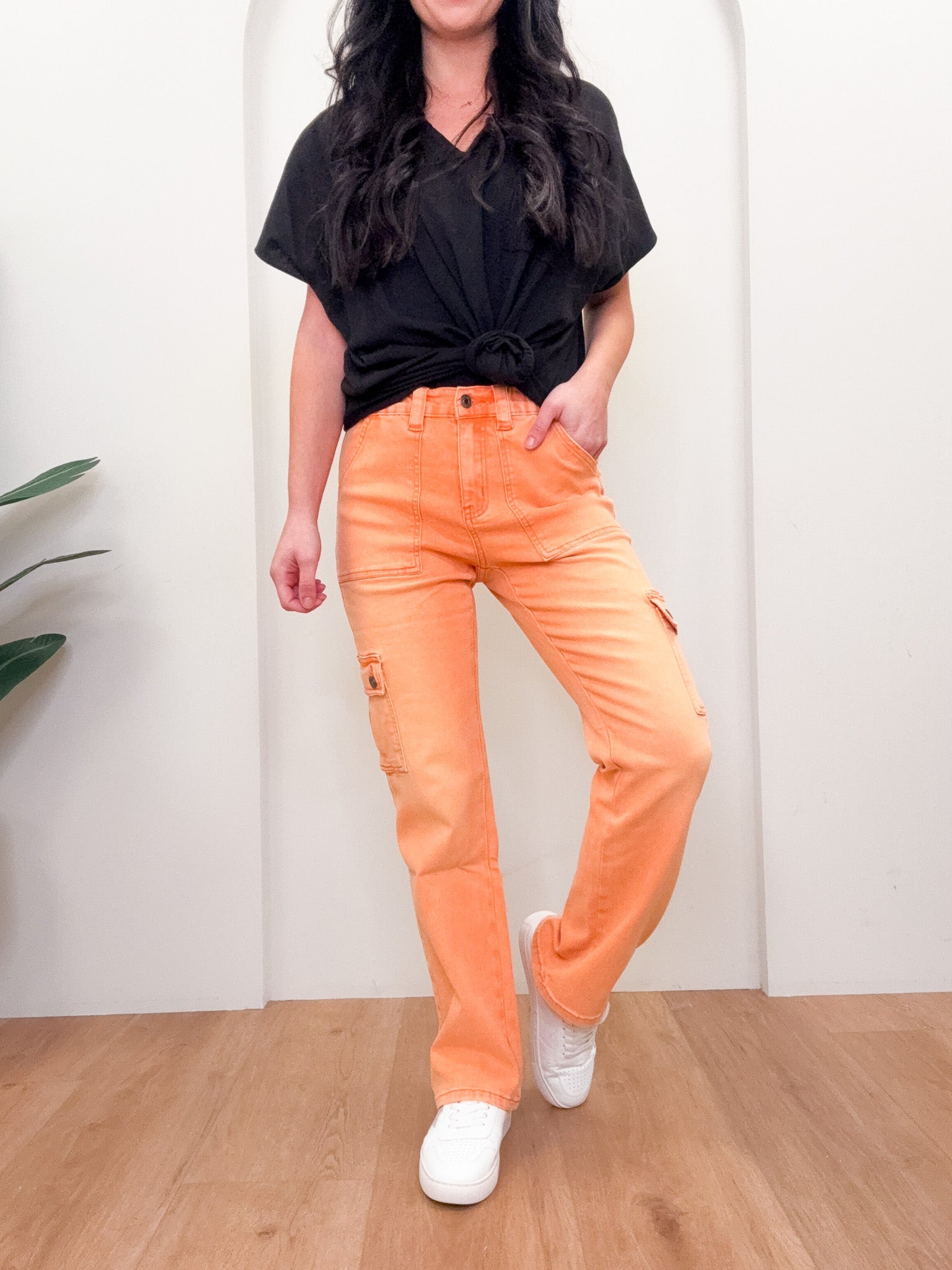 The Way You Make Me Feel Cargo Jeans - 8 Colors!