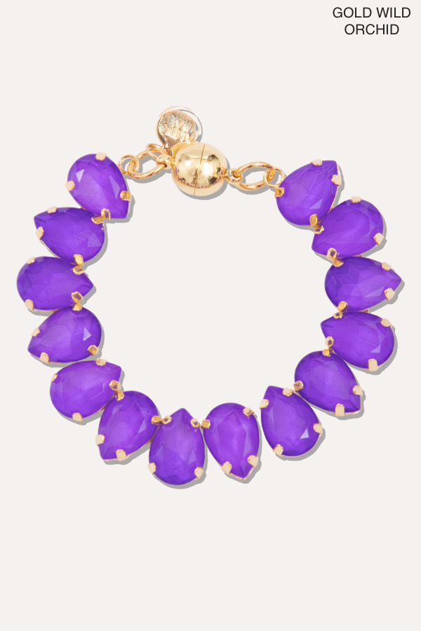 "BABE" Neon Crystal Bracelet - Multiple Colors!