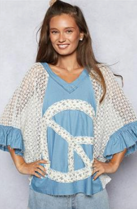 Hippie Heart Top - 2 Colors!