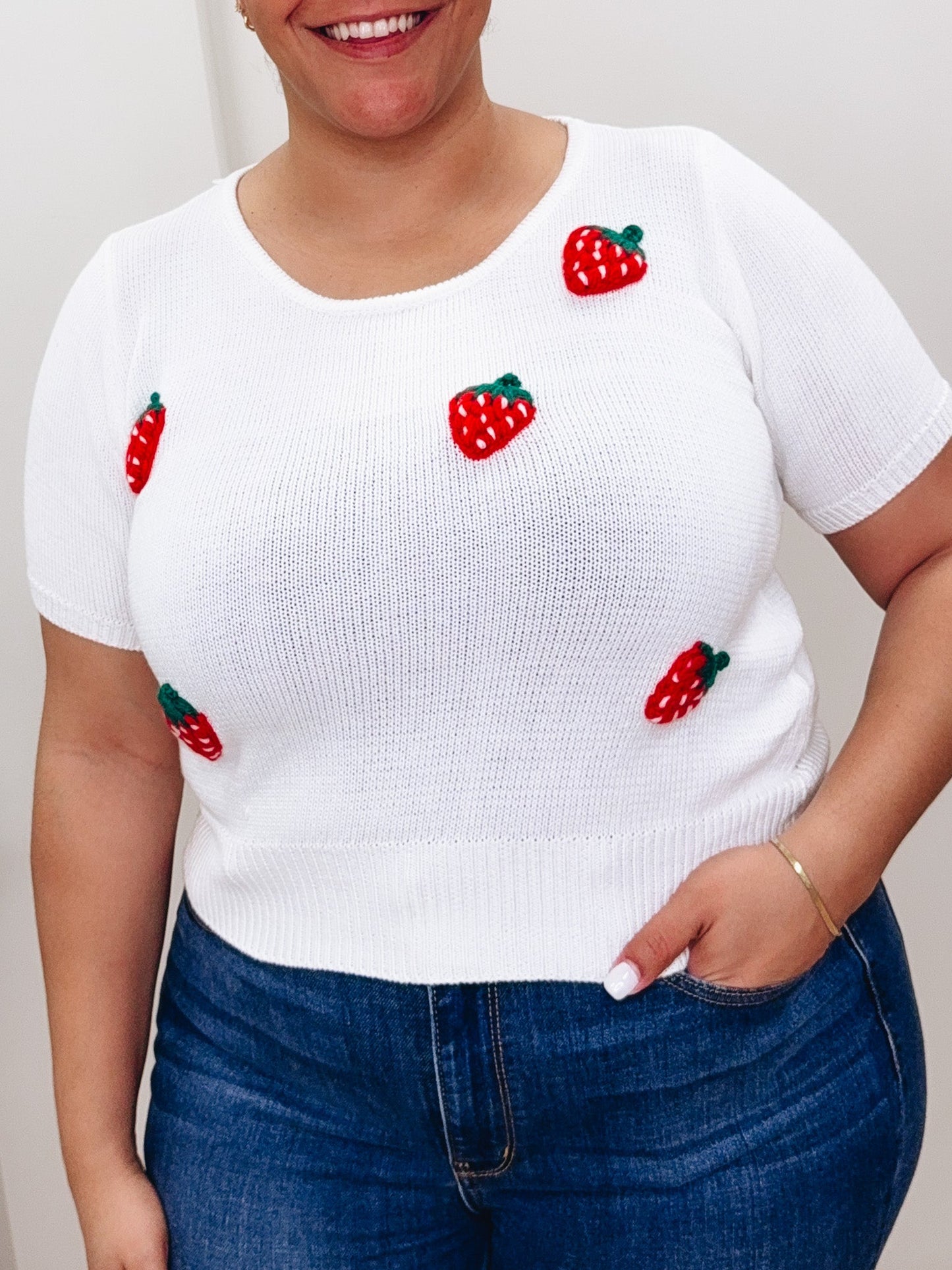 Strawberry Shine Top