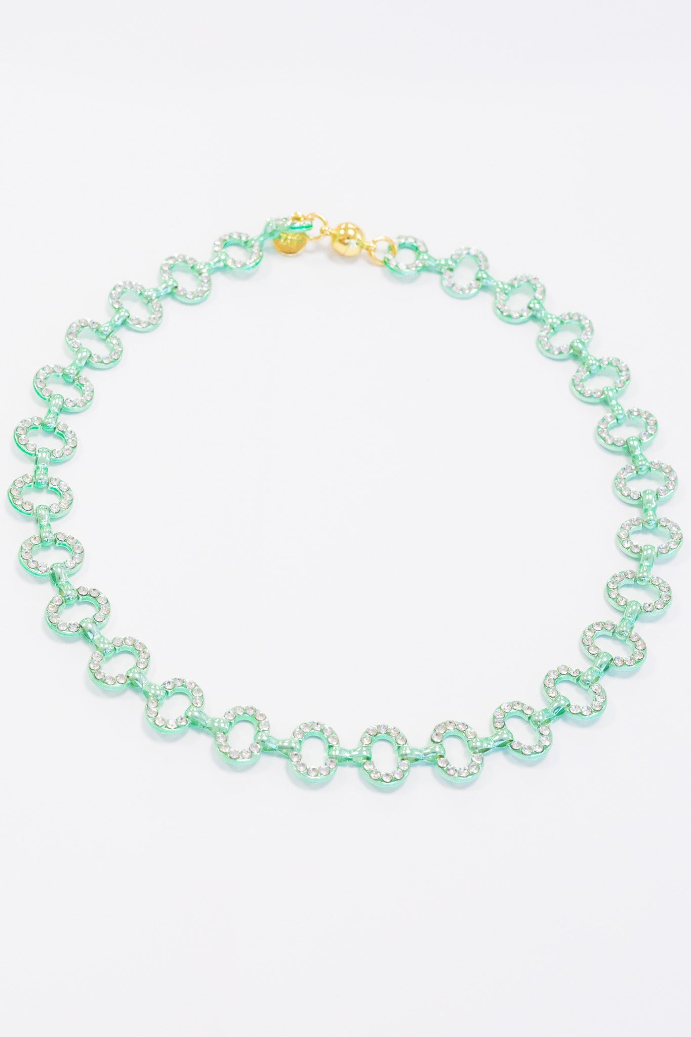 Vanna Pave Necklace - Liquid Metallic Fiji Island