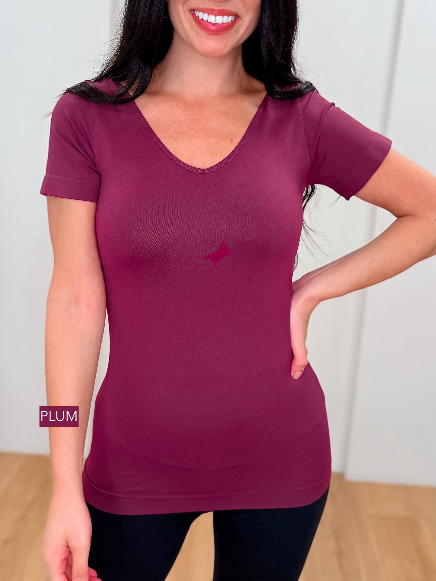 Like A Glove Reversible Short Sleeve Top - 19 Colors!