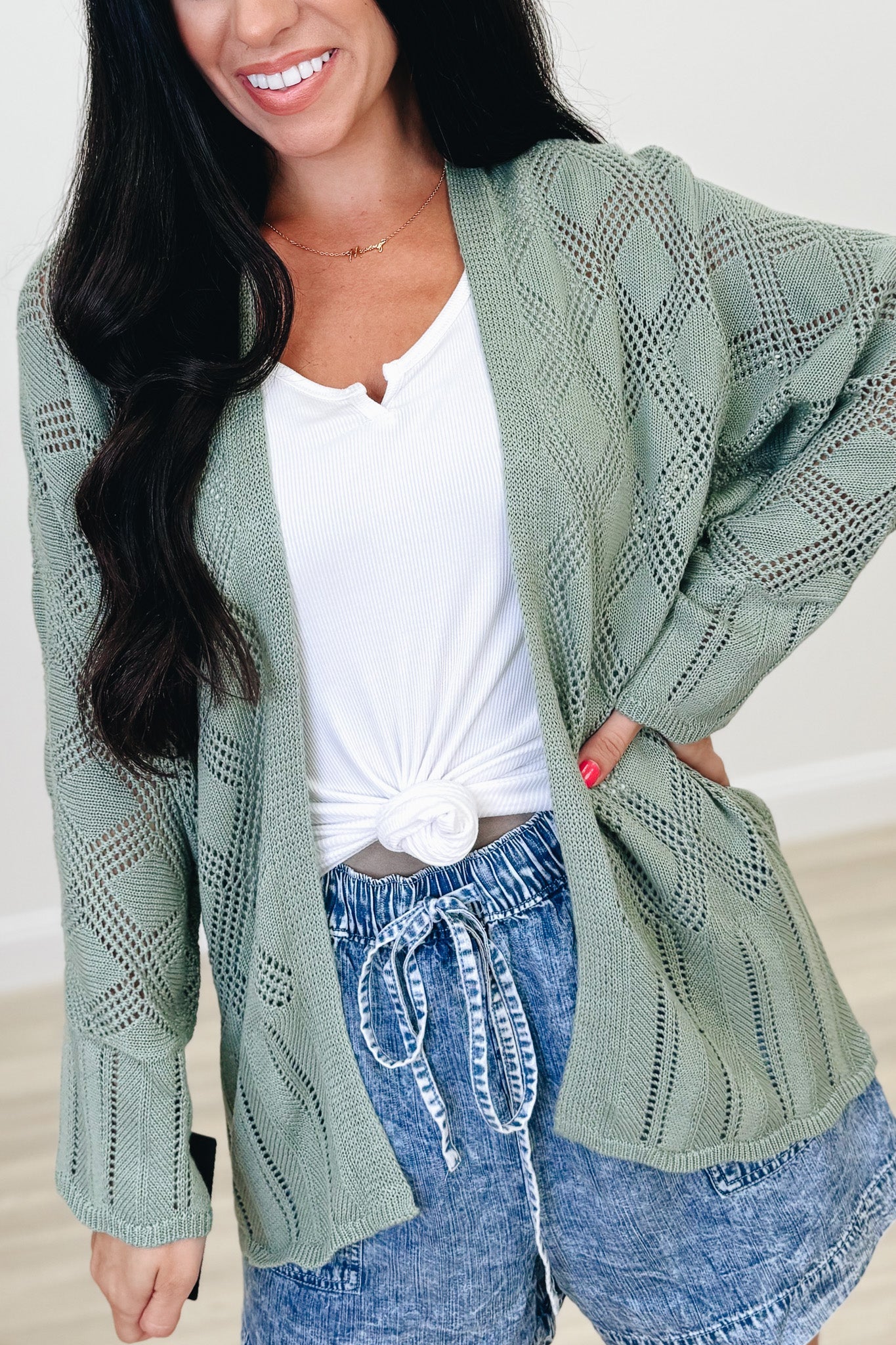 The Knit Fix Crochet Cardigan - 3 Colors!