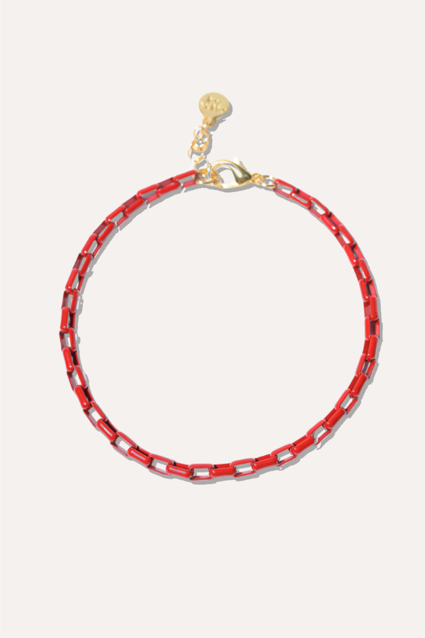 Mini Bari Anklet - Strawberry