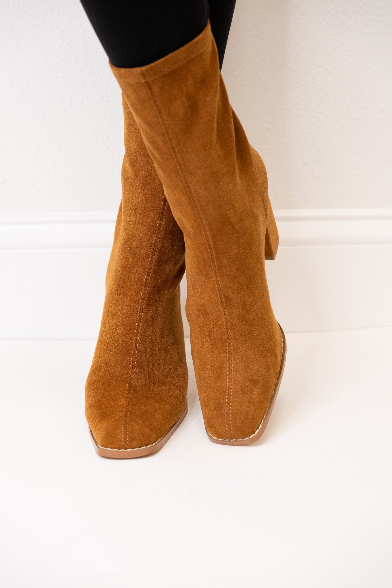 Camille Booties - Tan