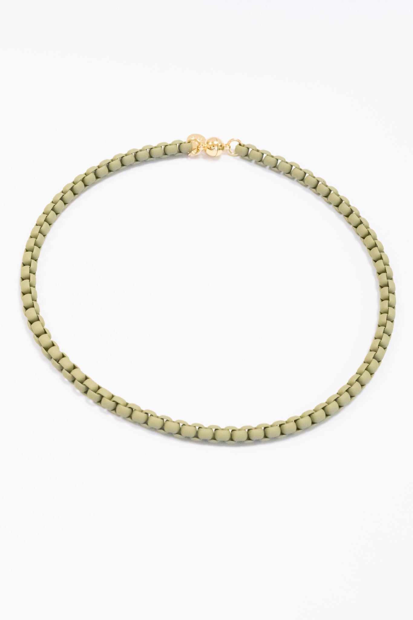 Katerina Necklace - Matte Khaki