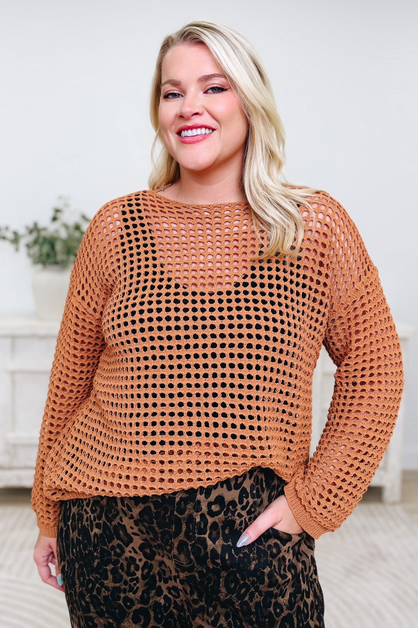 Mean What You Crochet Sweater
