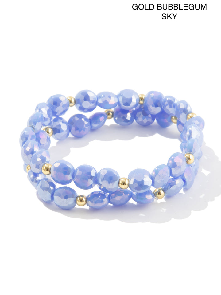 Shimmering Midnight Bracelet Set - Multiple Colors!