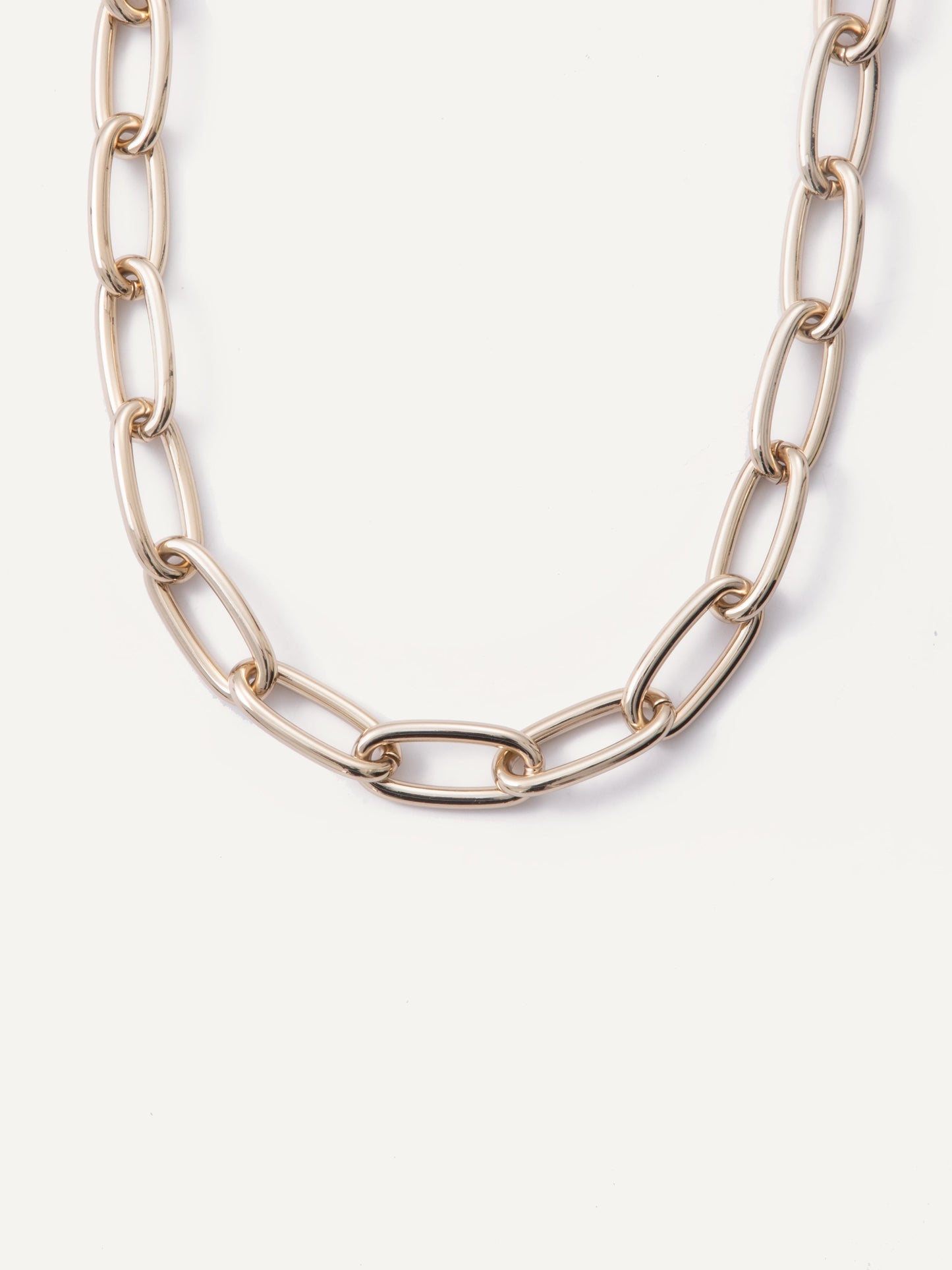 Big Shot Necklace - Metallic Linen