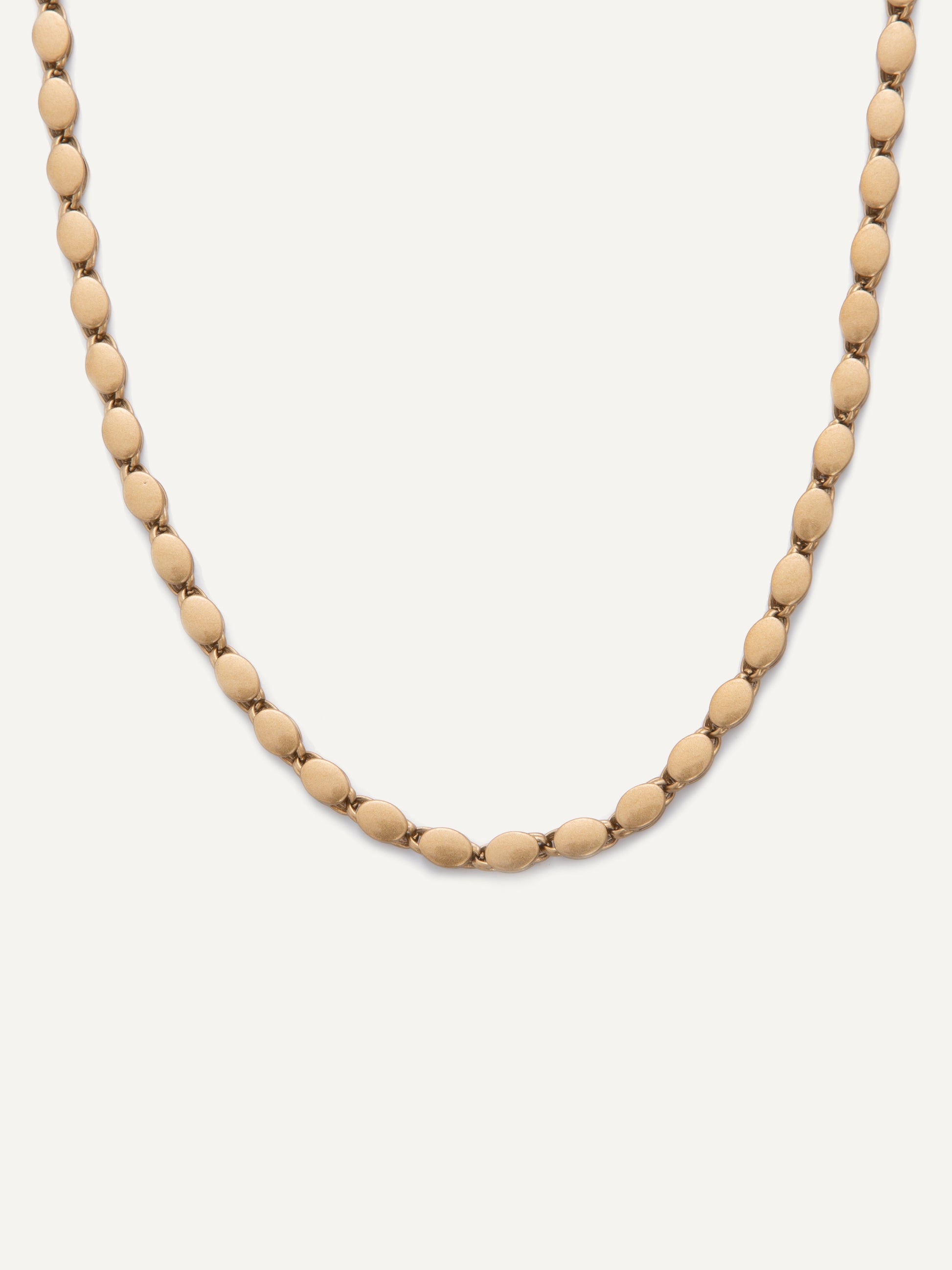Penelope Necklace - Metallic Champagne