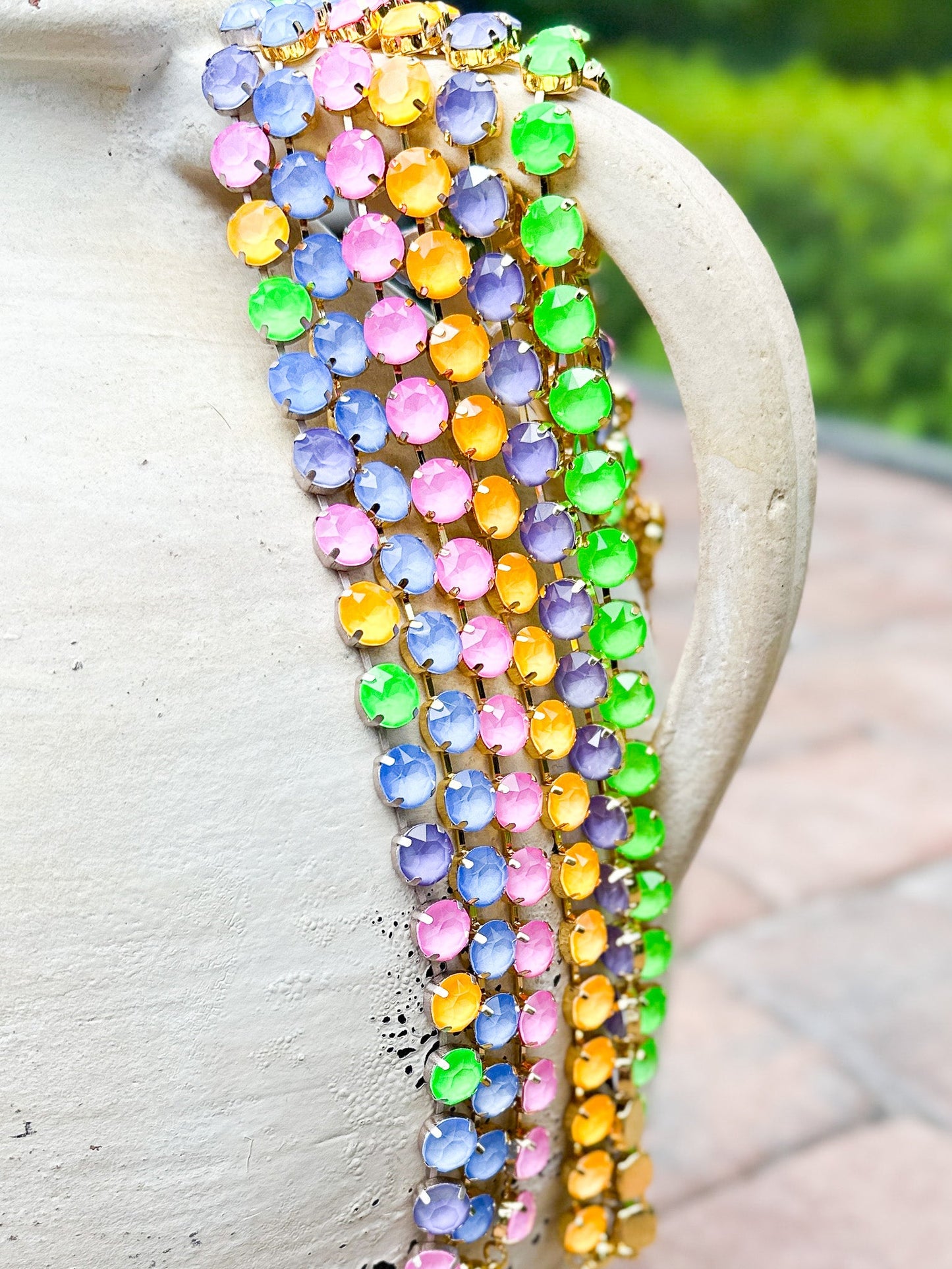 Neon Dreams Round Necklace - Multiple Colors!
