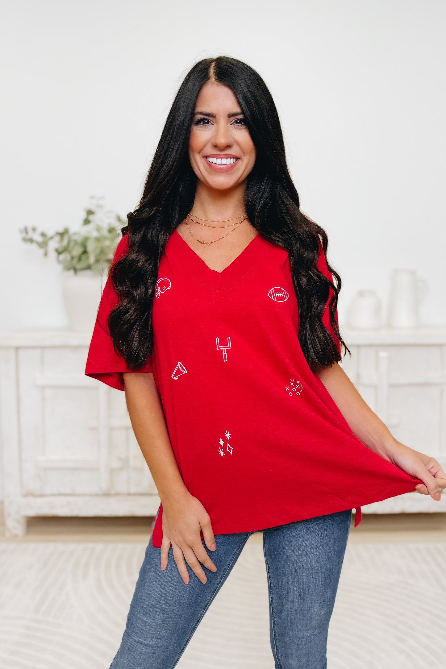 Football Elements Top - 3 Colors!
