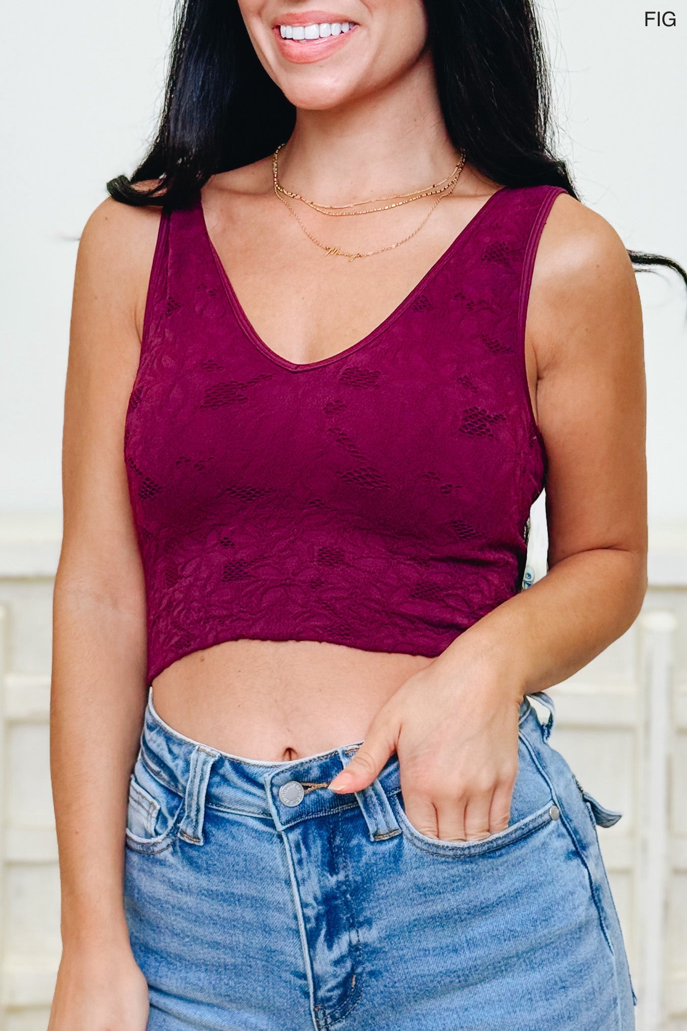 Lace With Grace Tank - 16 Colors!