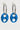 Alaia Earrings - Moroccan Blue