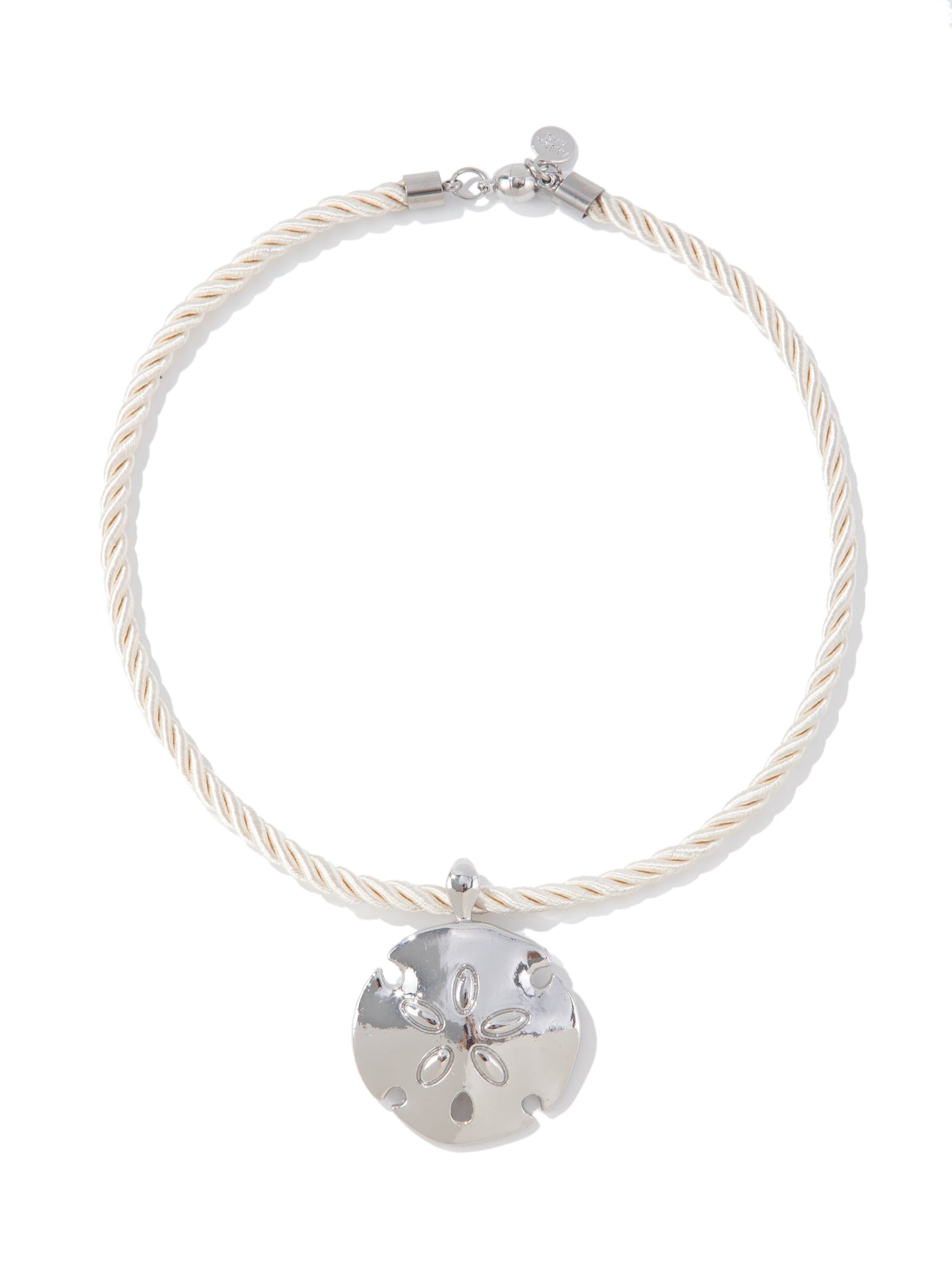 Biscayne Bay Necklace Flower - Cream