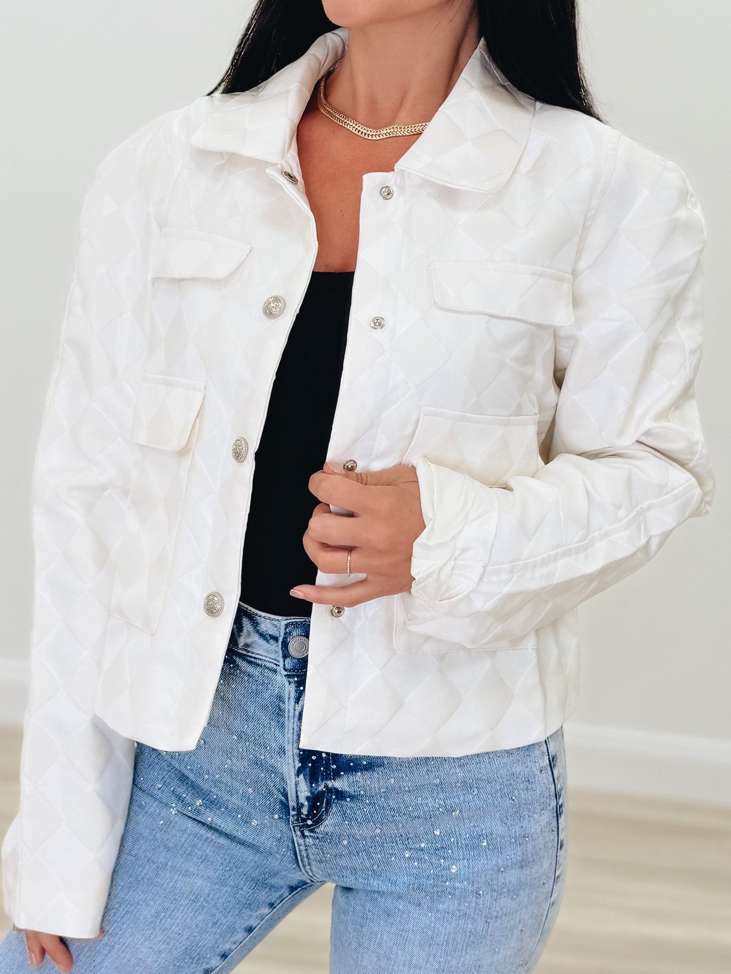 City Check Jacket