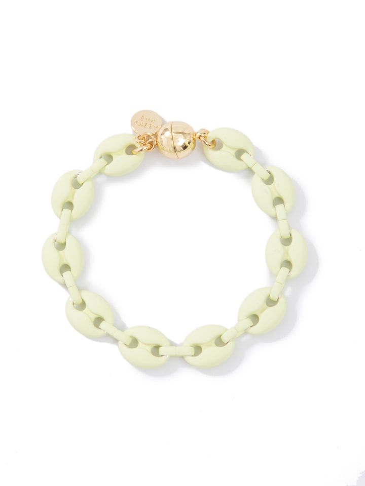 Lina Bracelet - Matte Neon Yellow