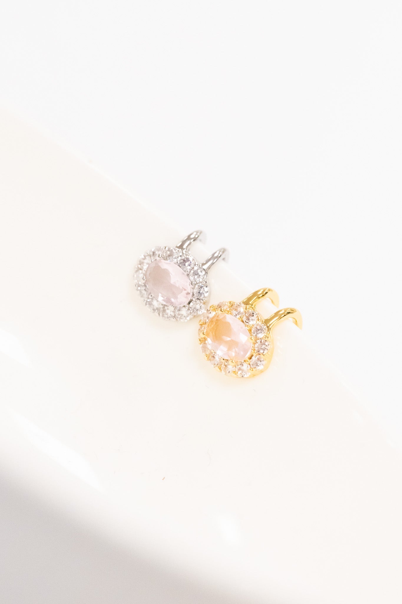 Blushing Rose Ear Cuff