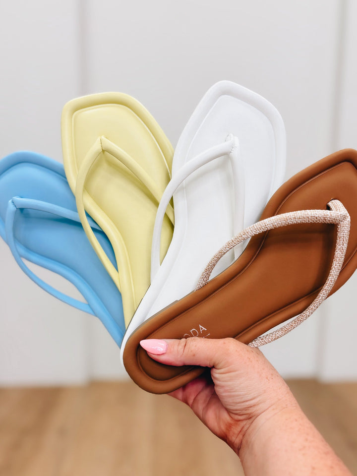 Priscilla Simple Flip Flops - 4 Colors!