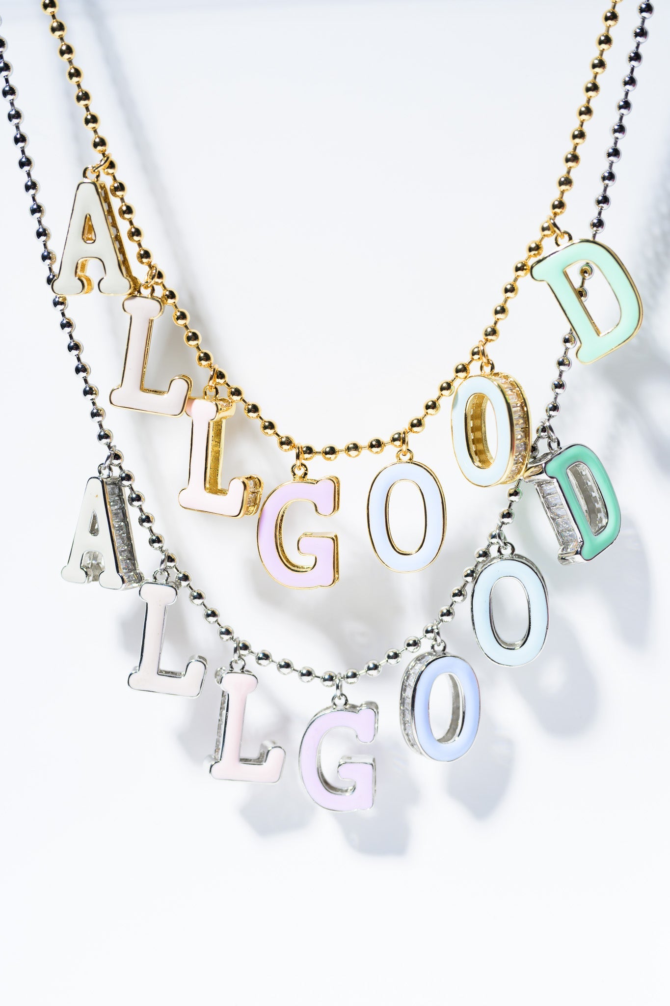 All Good Necklace - Pastel Multi
