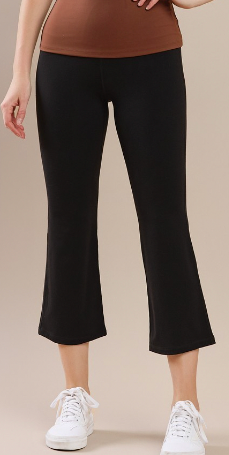 Seize The Day Flare Yoga Capri Leggings - 4 Colors!