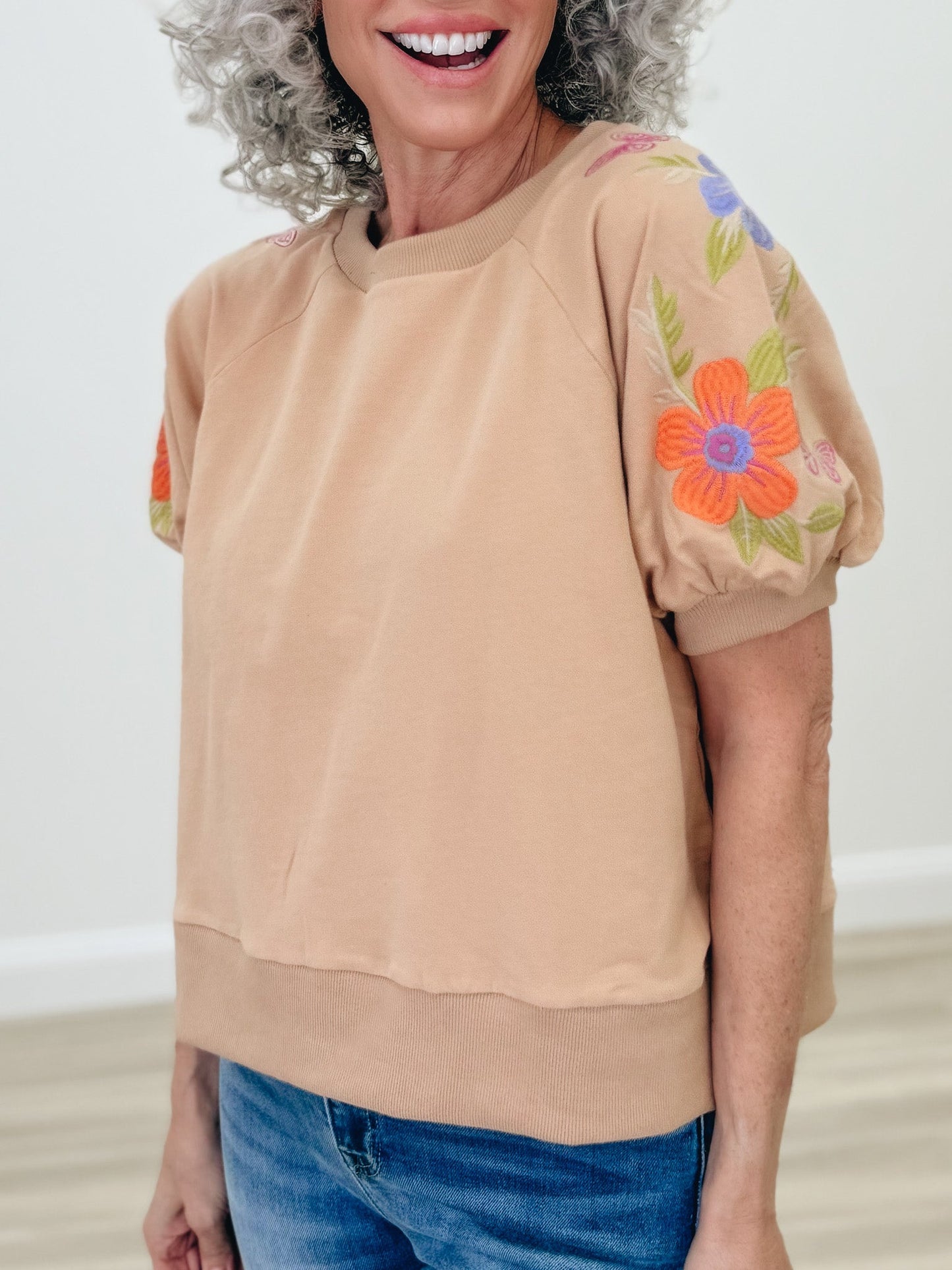Extraordinary Embroidery Top - 3 Colors!