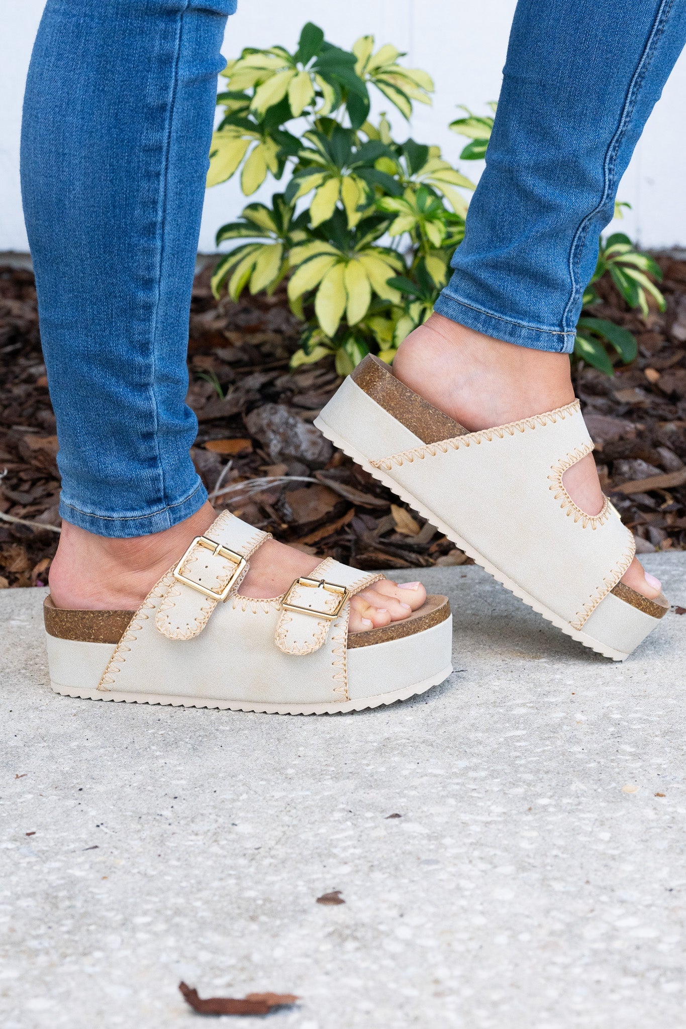 MIA Bowie Platform Sandals - 4 Colors!