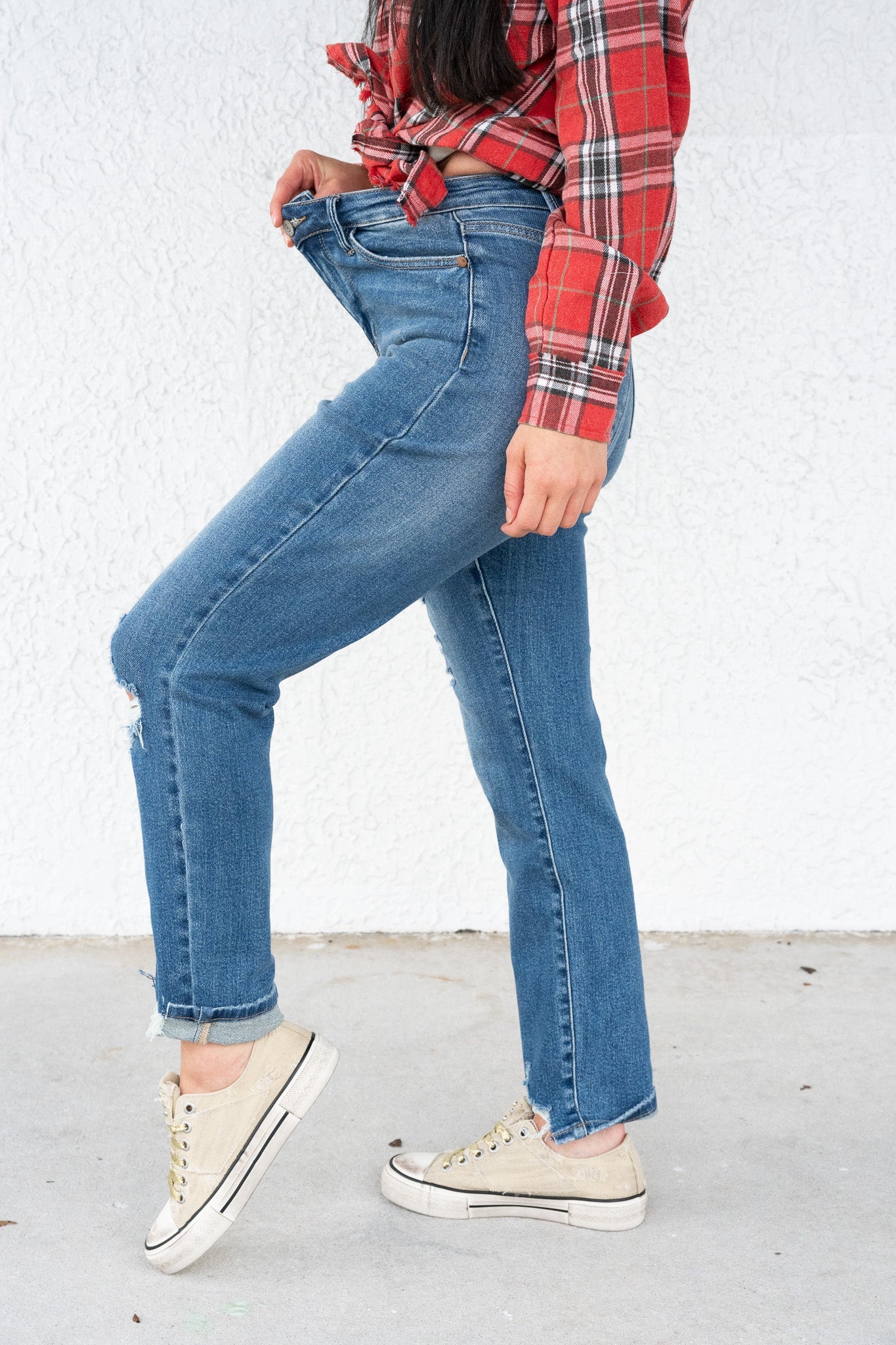 Judy Blue Queen Of My Heart High Rise Boyfriend Jeans *JB