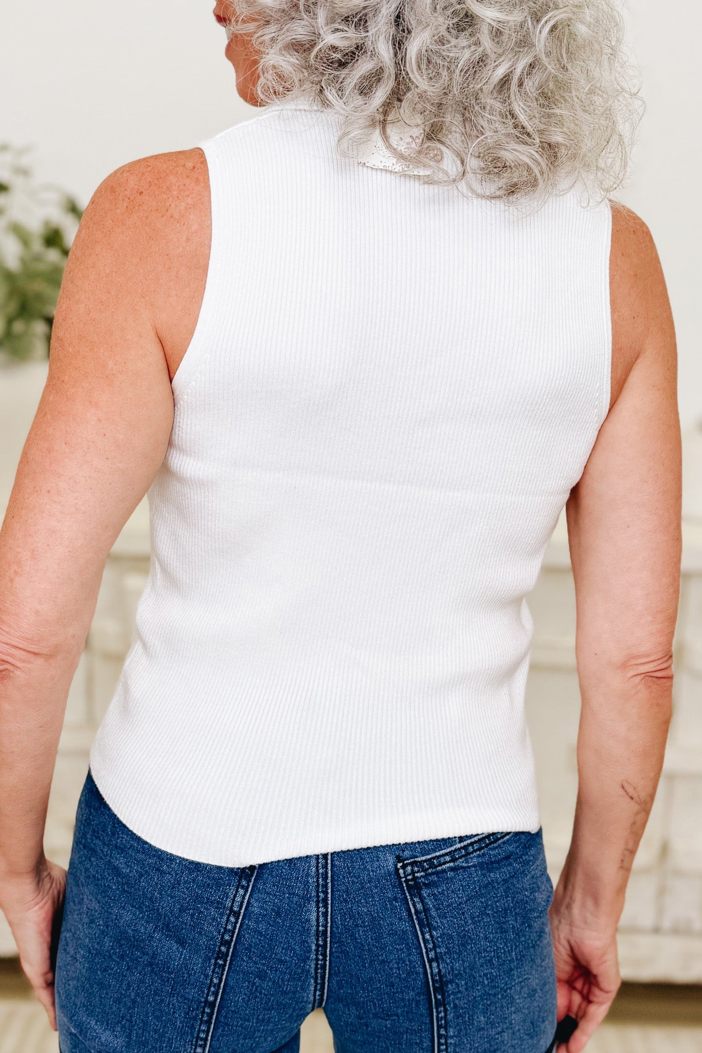 All That I Want Sweater V Neck Tank-3 Colors!