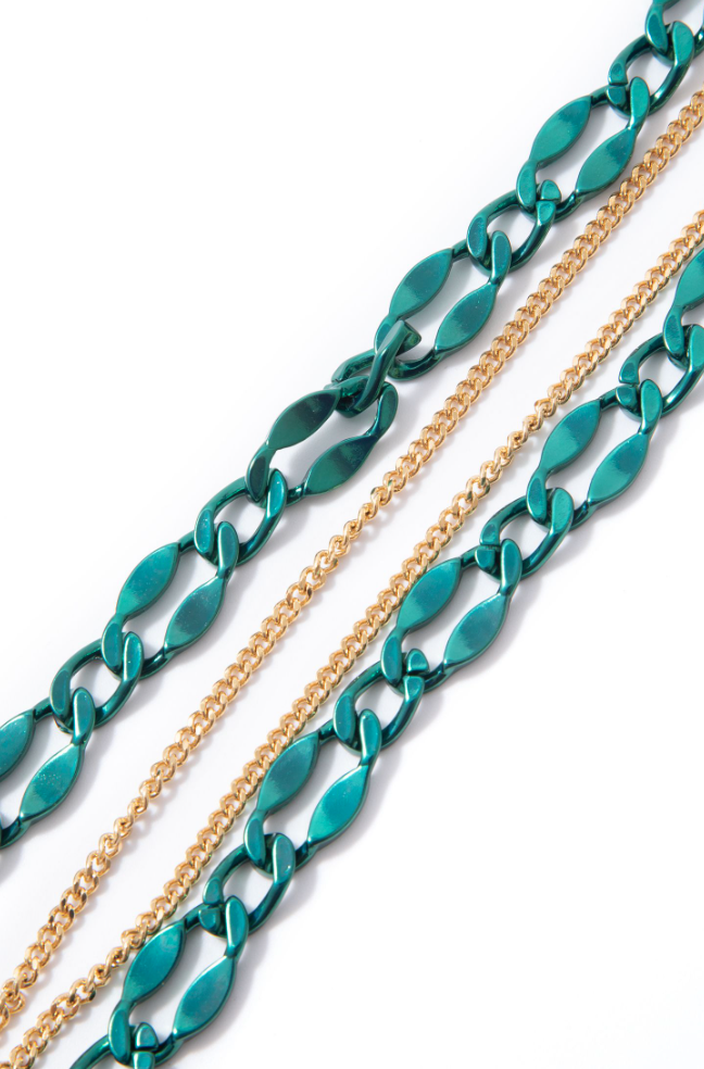 It's A Wonderful Life Necklace Liquid Metallic - Multiple Colors!