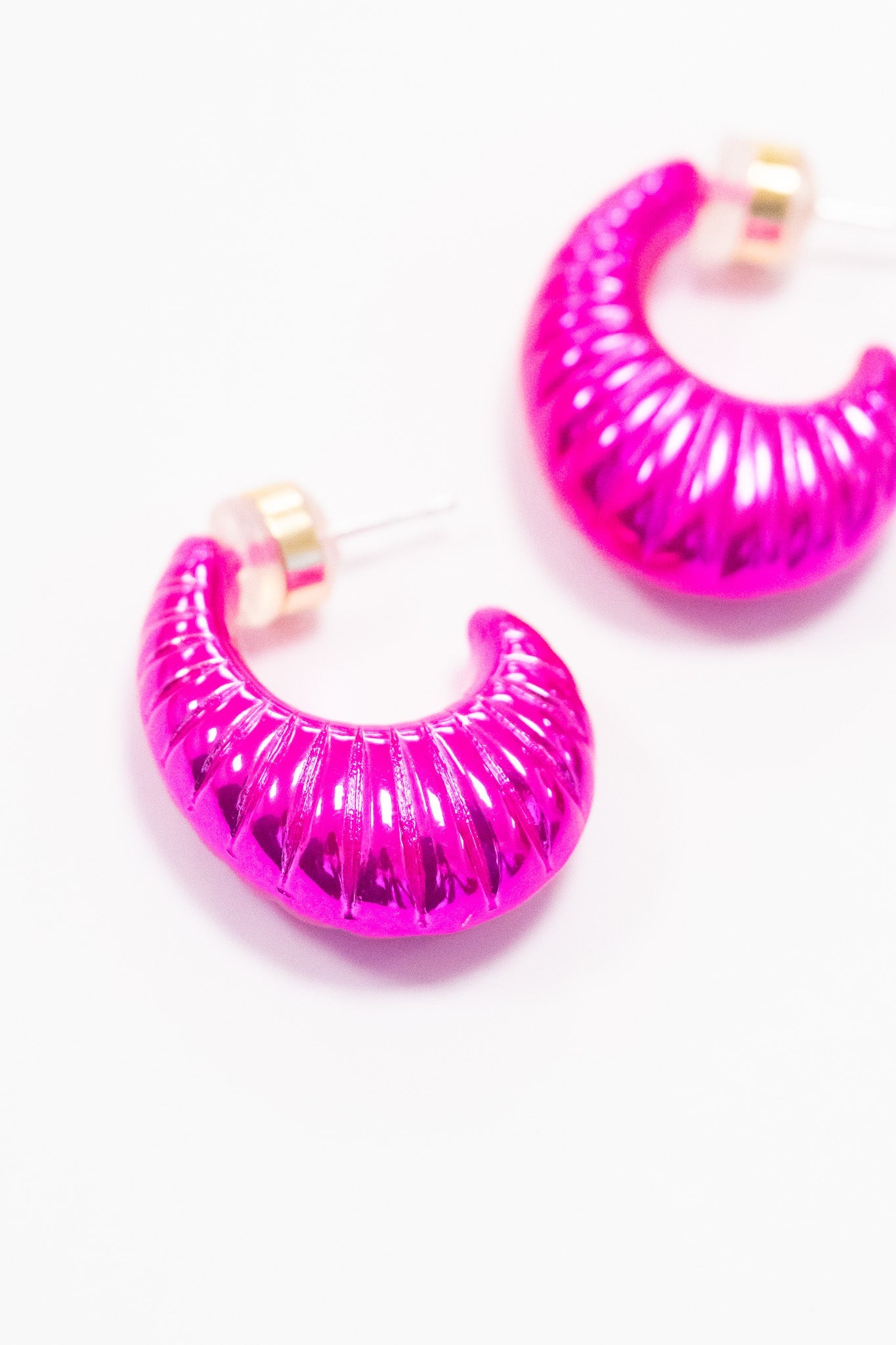 Miami Earrings - Metallic Tropical Punch