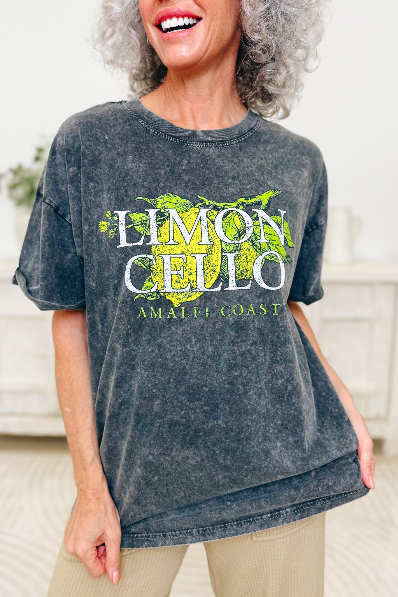 Limon Cello Amalfi Coast Graphic Tee