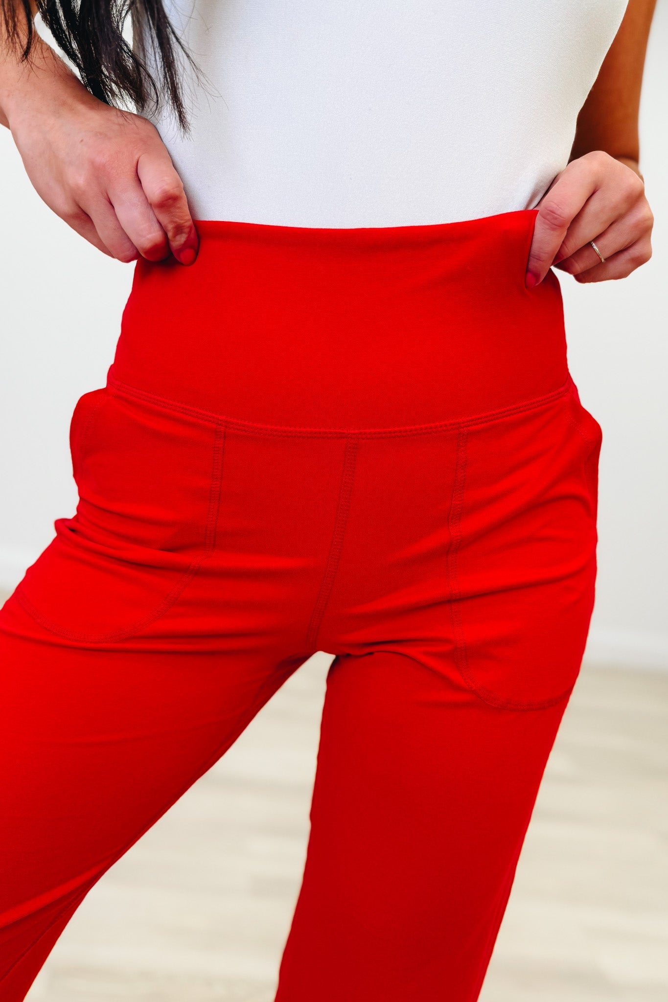 Confidence In Your Strut Pants - True Red
