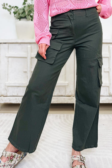The Top Pick Cargo Pants- 2 Colors!