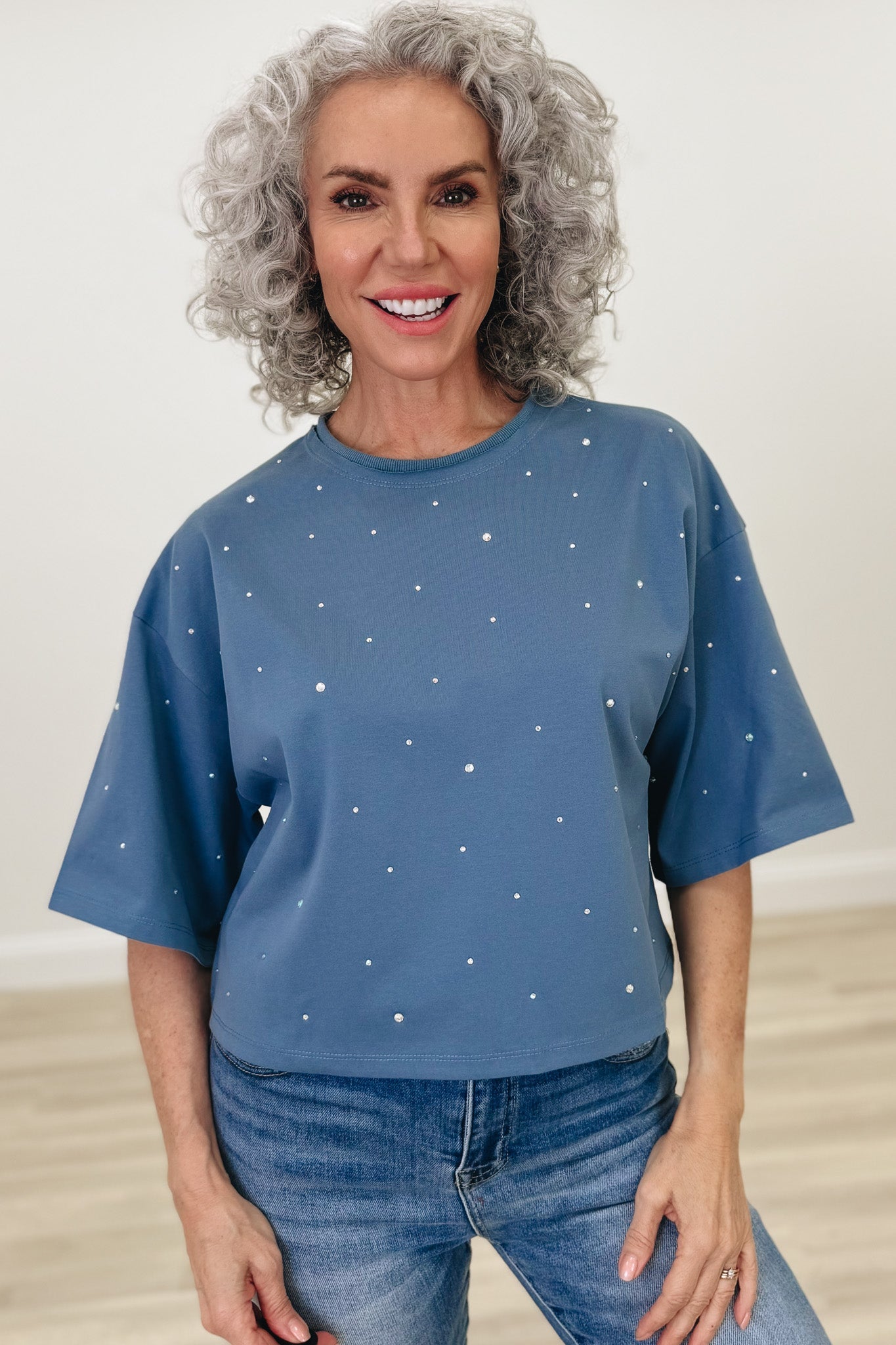 Gleam & Glam Top - 2 Colors!