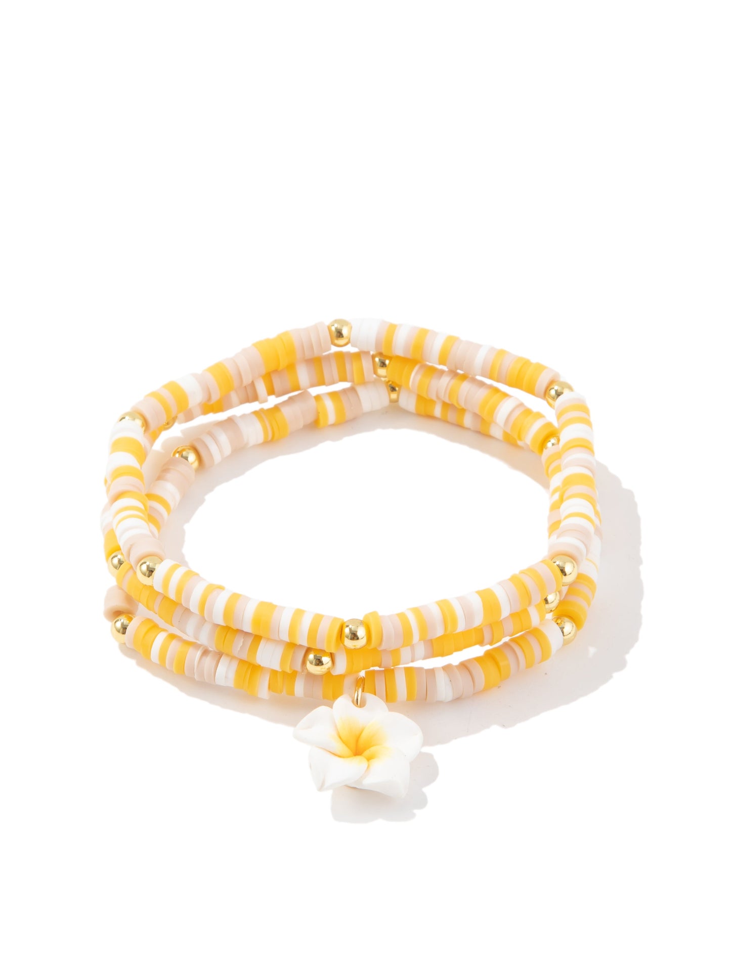Blooming Beach Bracelet Set - Sunshine