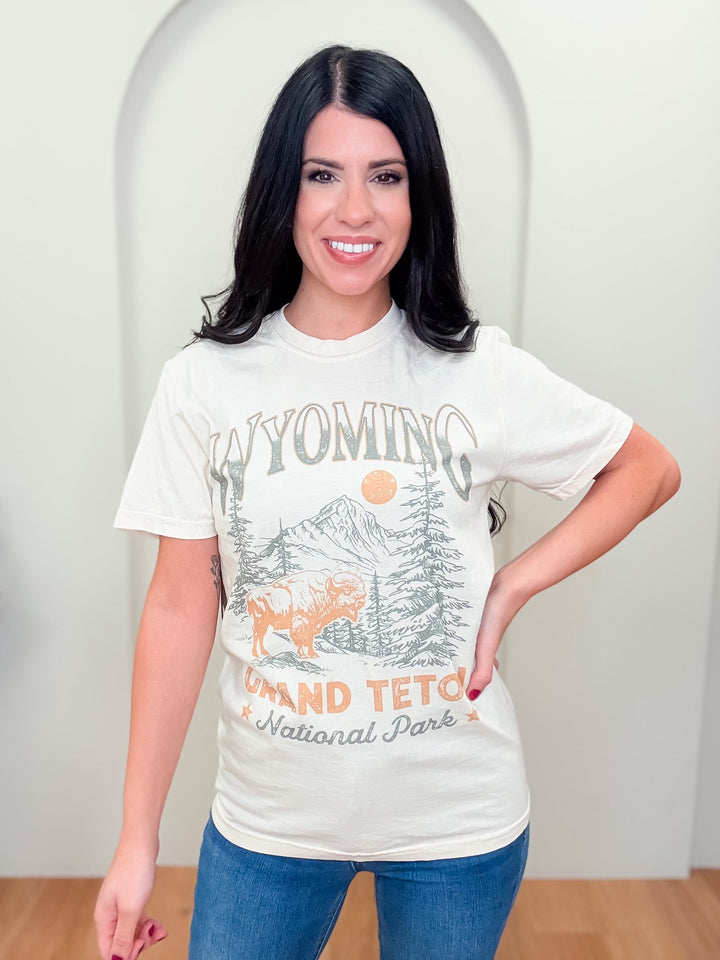 Wyoming Grand Teton Tee