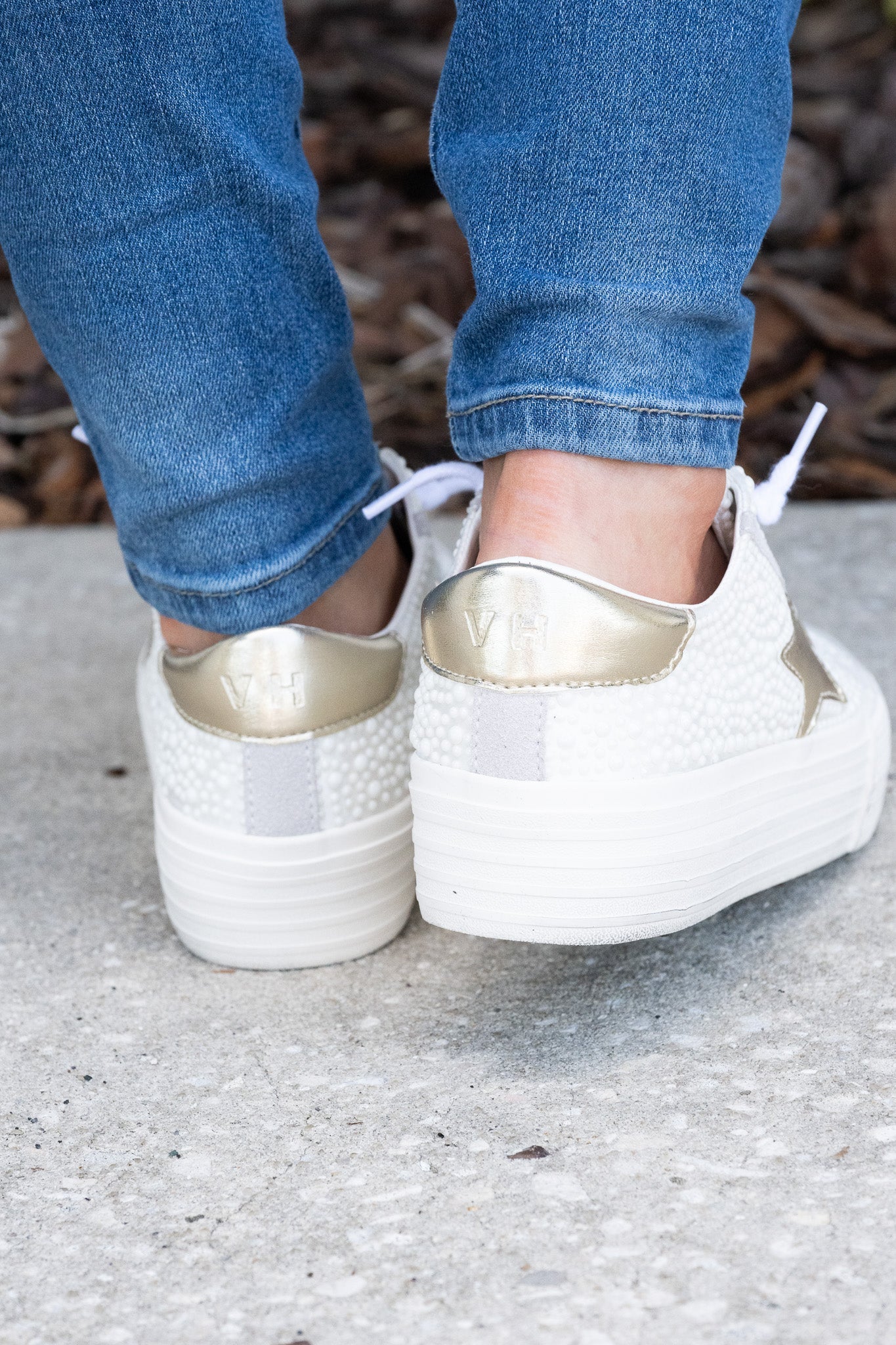 Vintage Havana Amaze Platform Sneakers - Pearl Multi