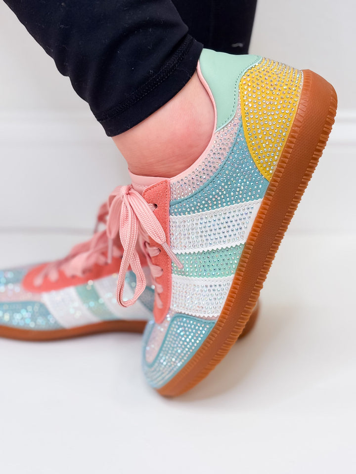 The Lennon Sneakers - Green Multi