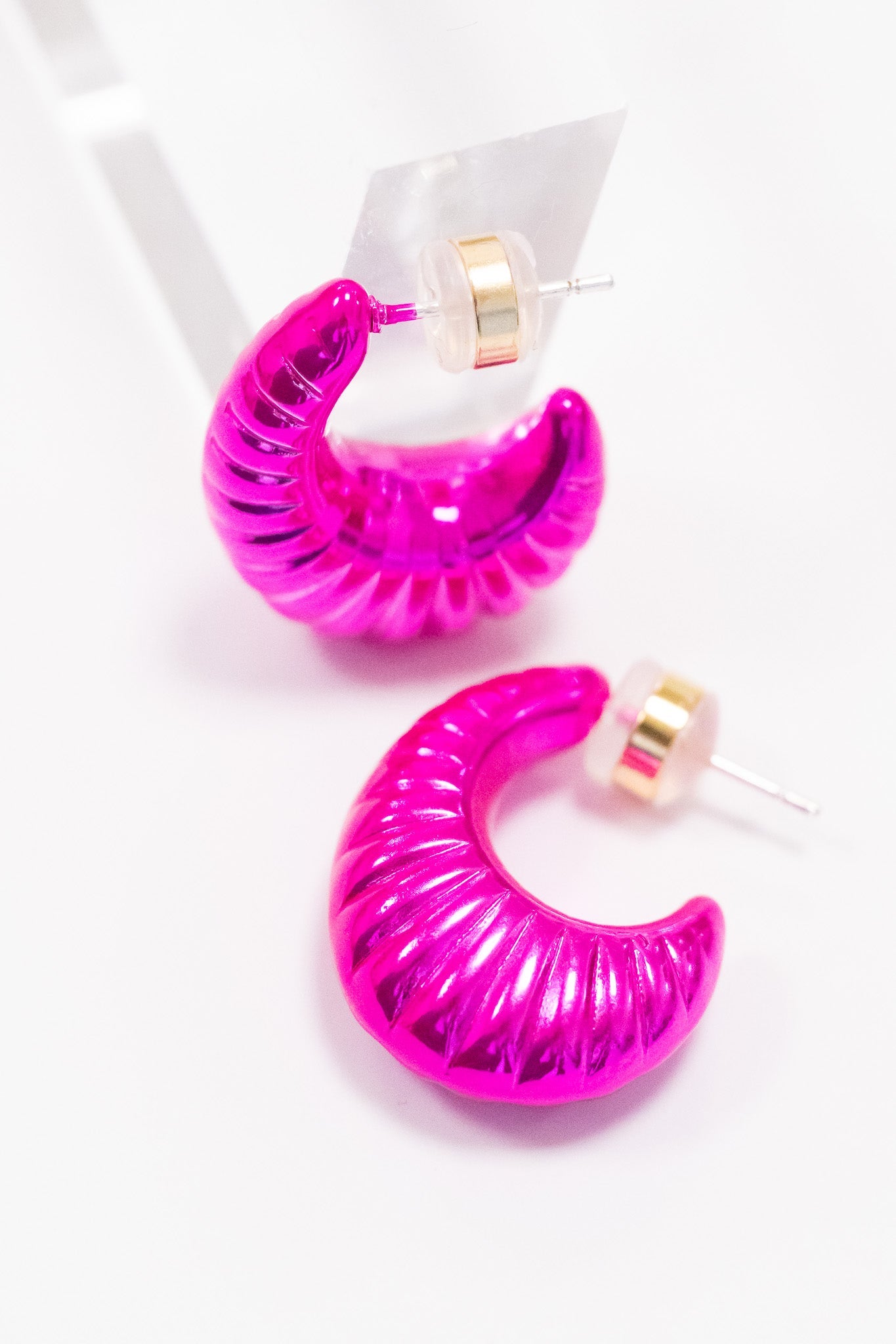 Miami Earrings - Metallic Tropical Punch