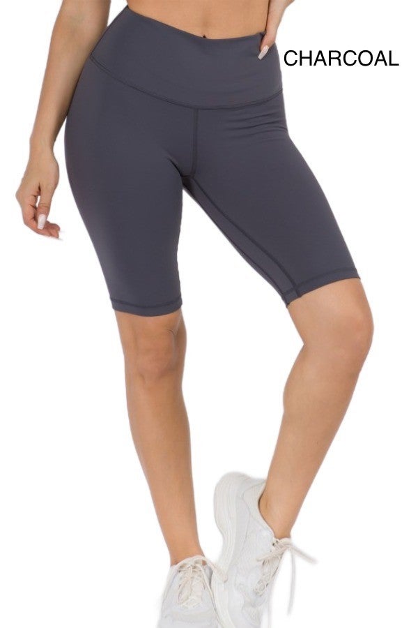 Seize The Day Biker Shorts 10" - 4 Colors!