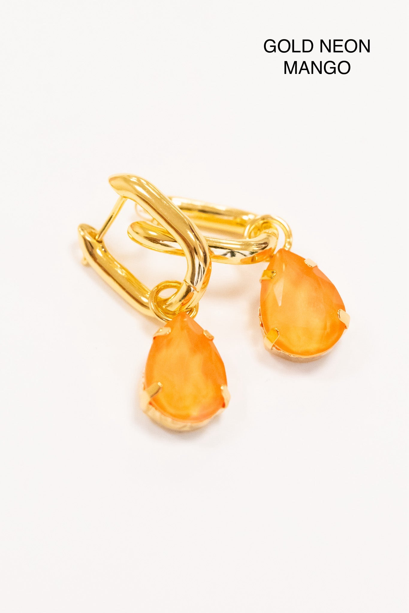 "BABE" Neon Crystal Earrings - Multiple Colors!