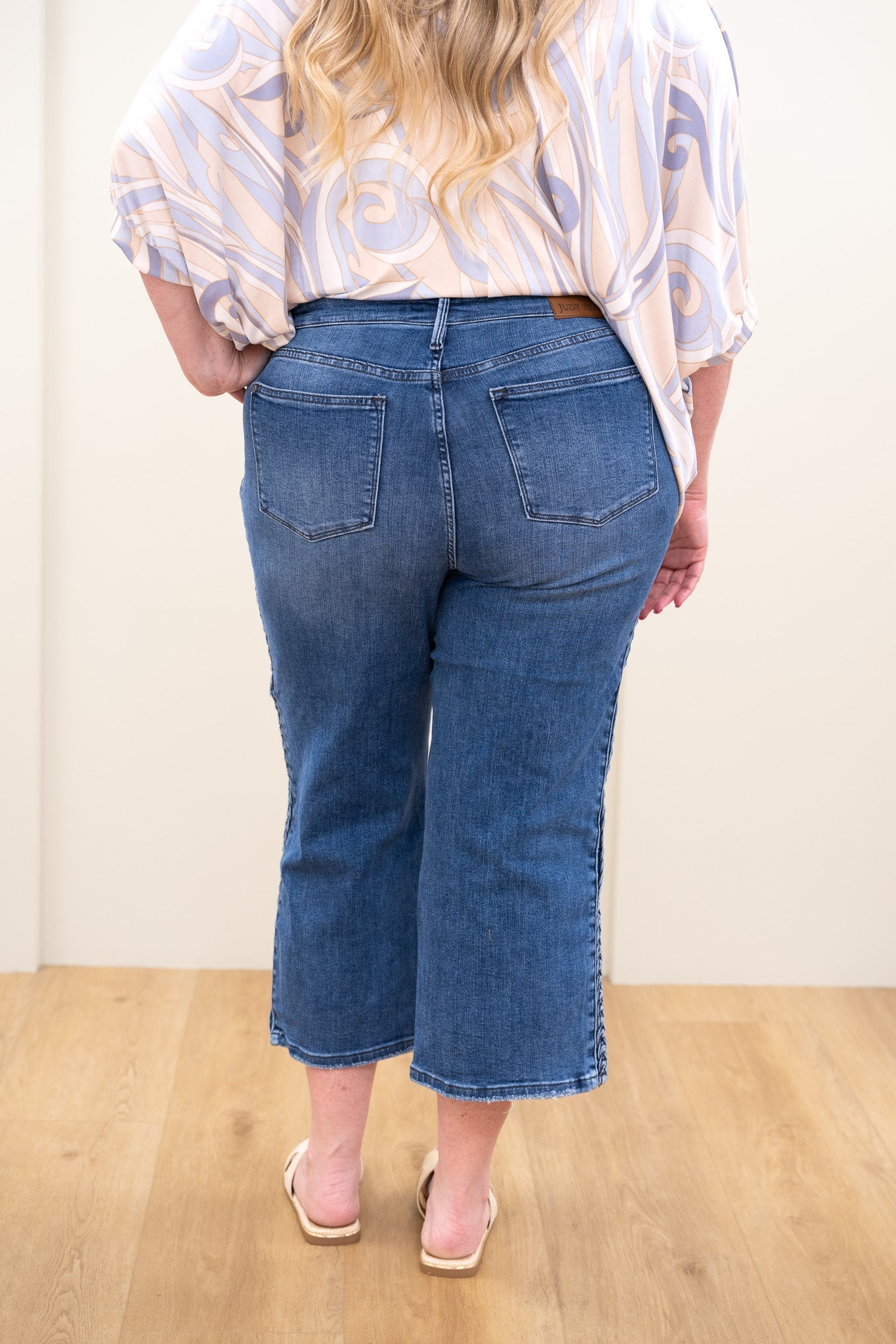 Judy Blue We Belong Together Braided High Rise Jeans