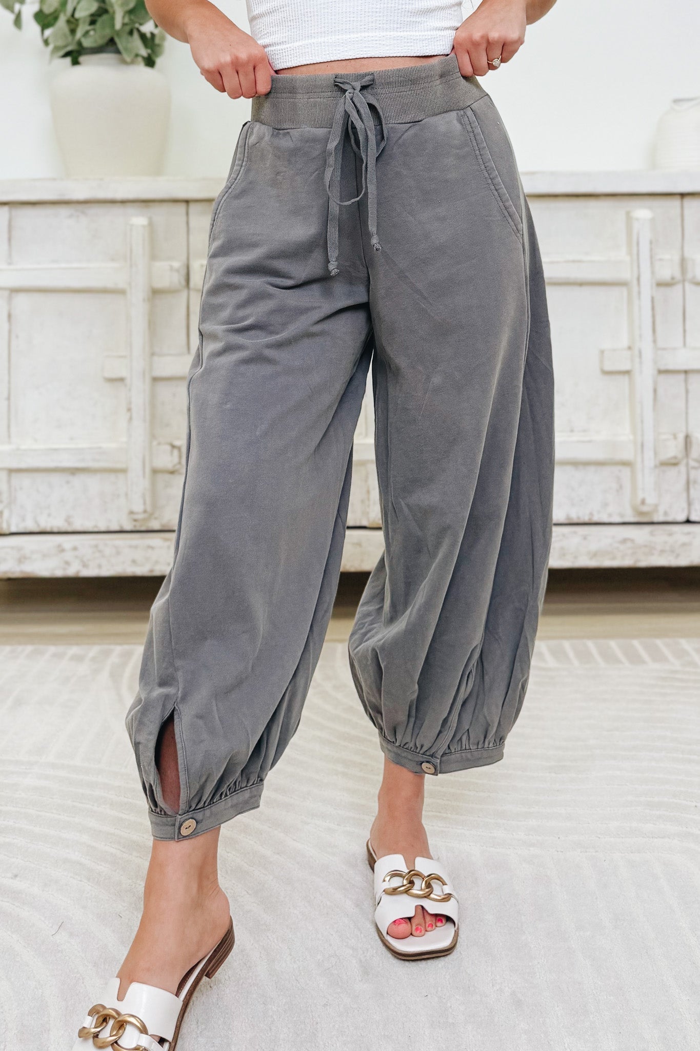 Bubbly Sensation Jogger Pants - 3 Colors!