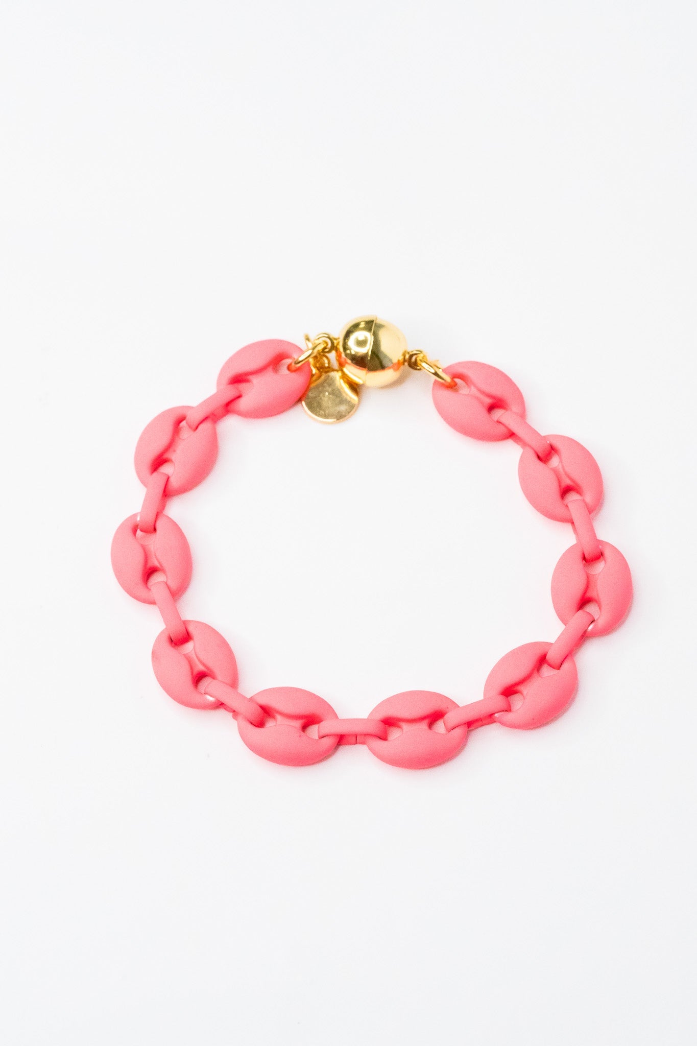 Lina Bracelet - Matte Neon Fuchsia