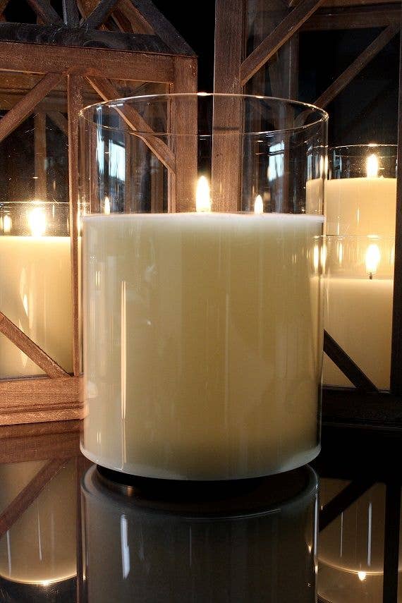 5.75x9.75" Simply Ivory Radiance Poured Candle - By Alexa Rae