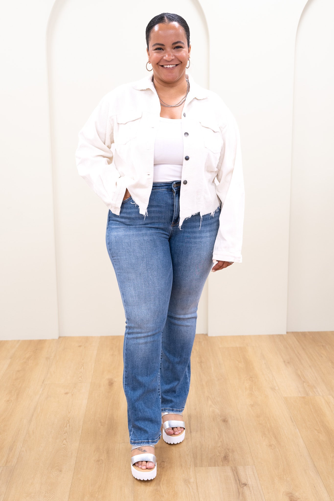 Judy Blue Sweet Escape Mid Rise Vintage Bootcut Jeans