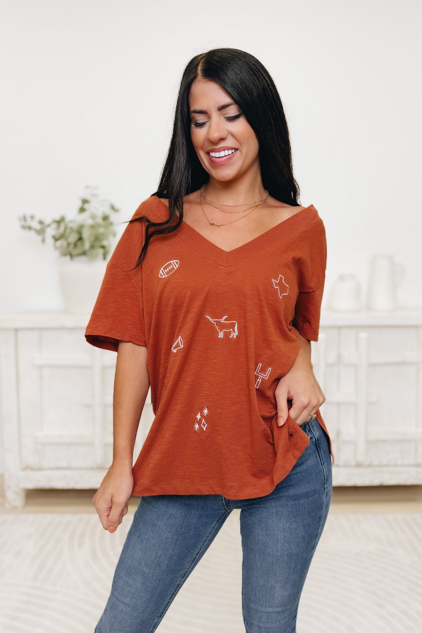 Football Elements Top - 3 Colors!