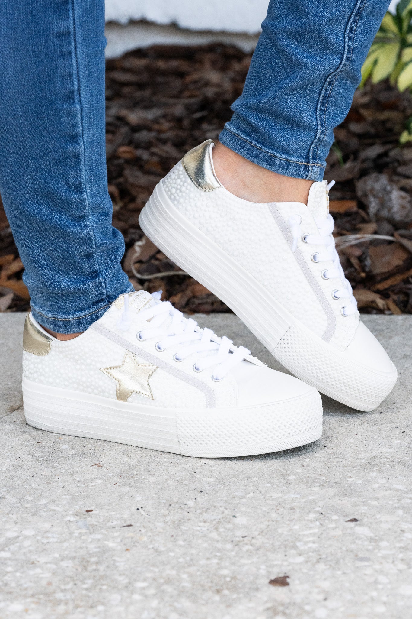 Vintage Havana Amaze Platform Sneakers - Pearl Multi